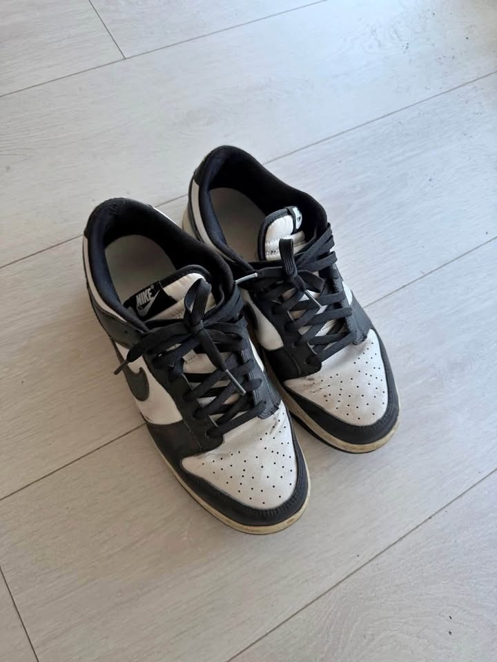Nike Dunk Low Black White Size 9.5