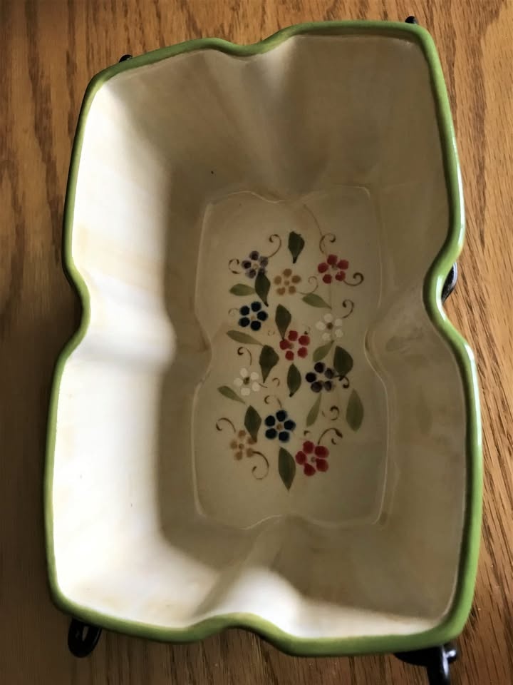 Temptation Ovenware by Tara - Petals 1 Qt Baker Trivet & Basket - photo 2