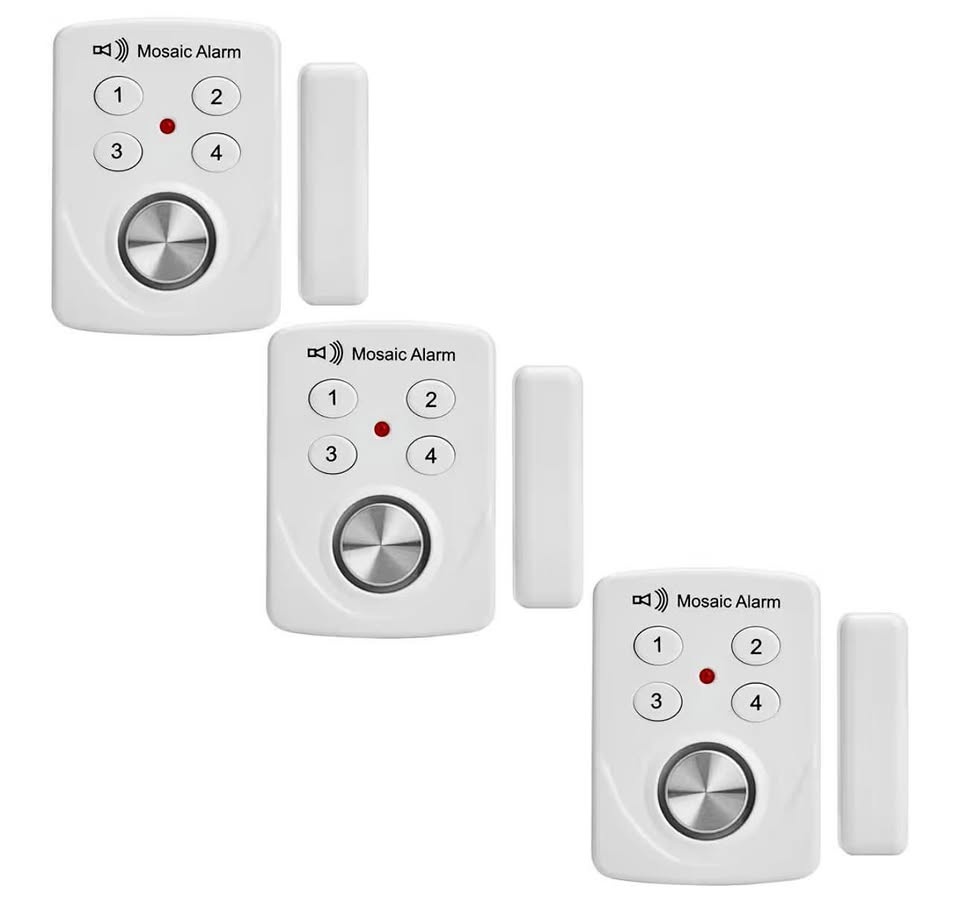 3 Pack Door Alarms