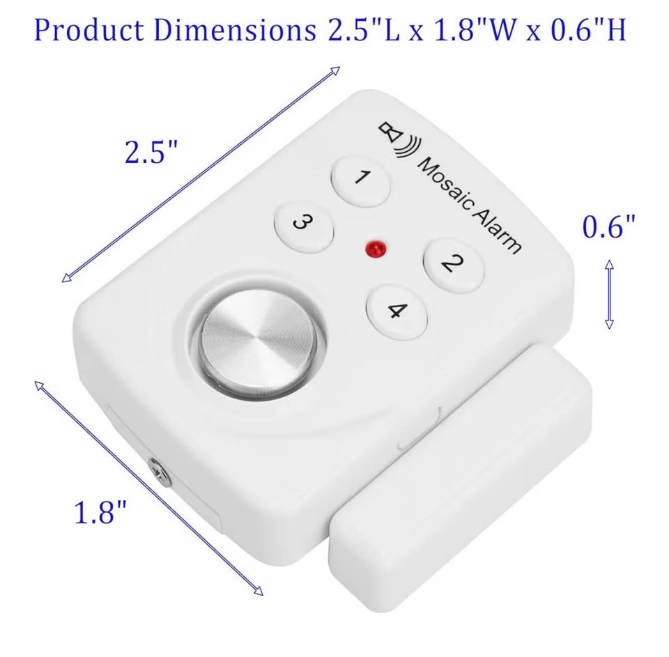 3 Pack Door Alarms - photo 2