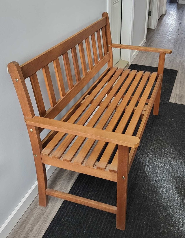 Wood Bench