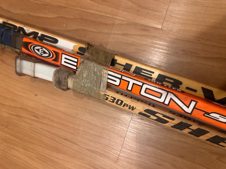 Used Hockey Sticks Bundle - Easton, CCM, Sher-Wood, Warrior - photo 3