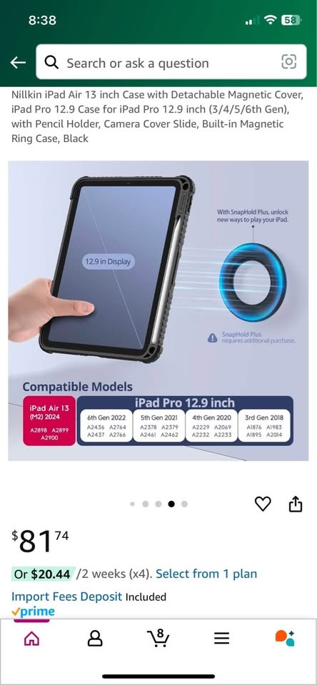 High quality iPad case - photo 4