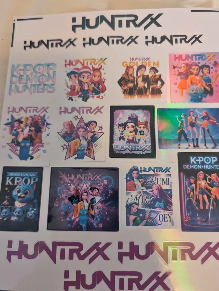 Kpop stickers and tees