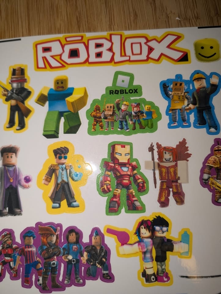 Roblox Waterproof/Laminated Decals - photo 4