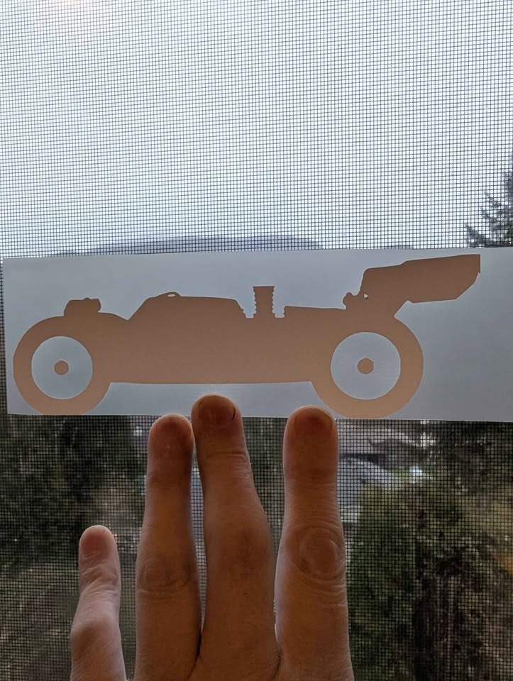 RC Buggy Silhouette Vinyl Decals - photo 3