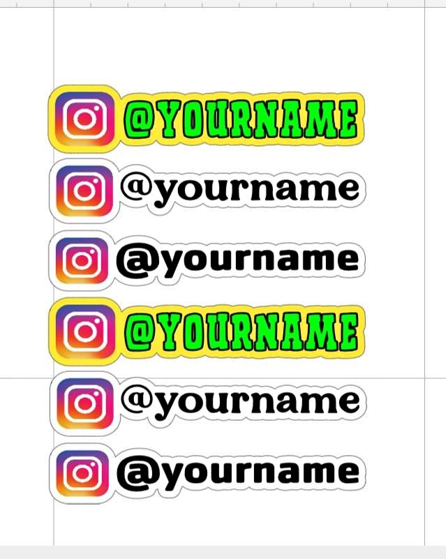 🔥 CUSTOM INSTA DECALS! Get Noticed & Level Up Your Ride 🚀