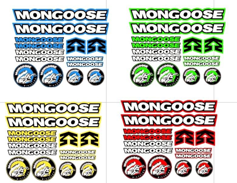 mongoose decals
