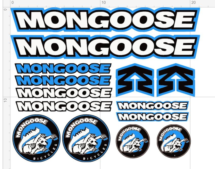 mongoose decals - photo 2