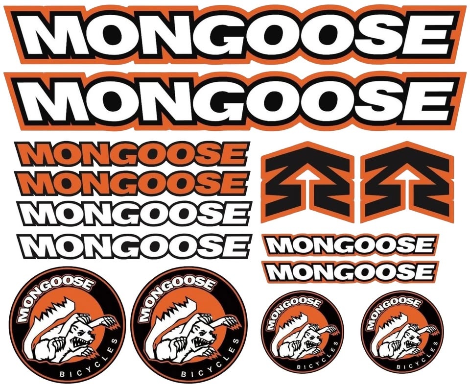 mongoose decals - photo 3