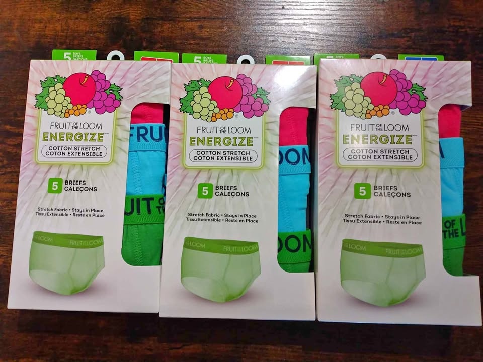 Fruit of the Loom Boys Underwear 5 Pk (Sizes 8-10, 12-14)