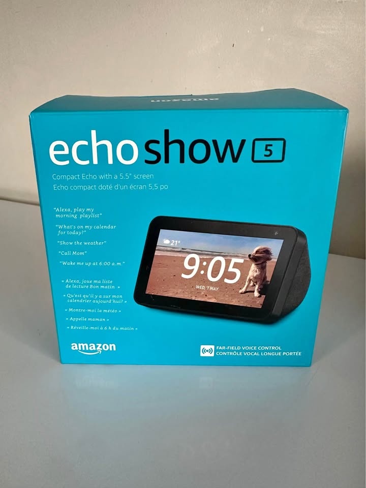 Amazon Echo Show 5 (2nd Gen) - Charcoal