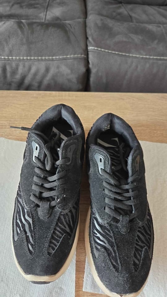Zara Black Chunky Sole Sneakers - Size 8 - photo 3