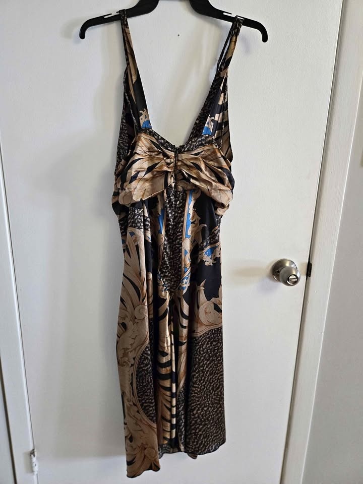 Le chateauPrint Slip Dress Size Large