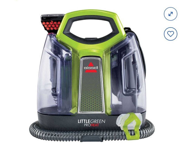 BISSELL LITTLE GREEN PRO HEAT VACUUM CLEANER
