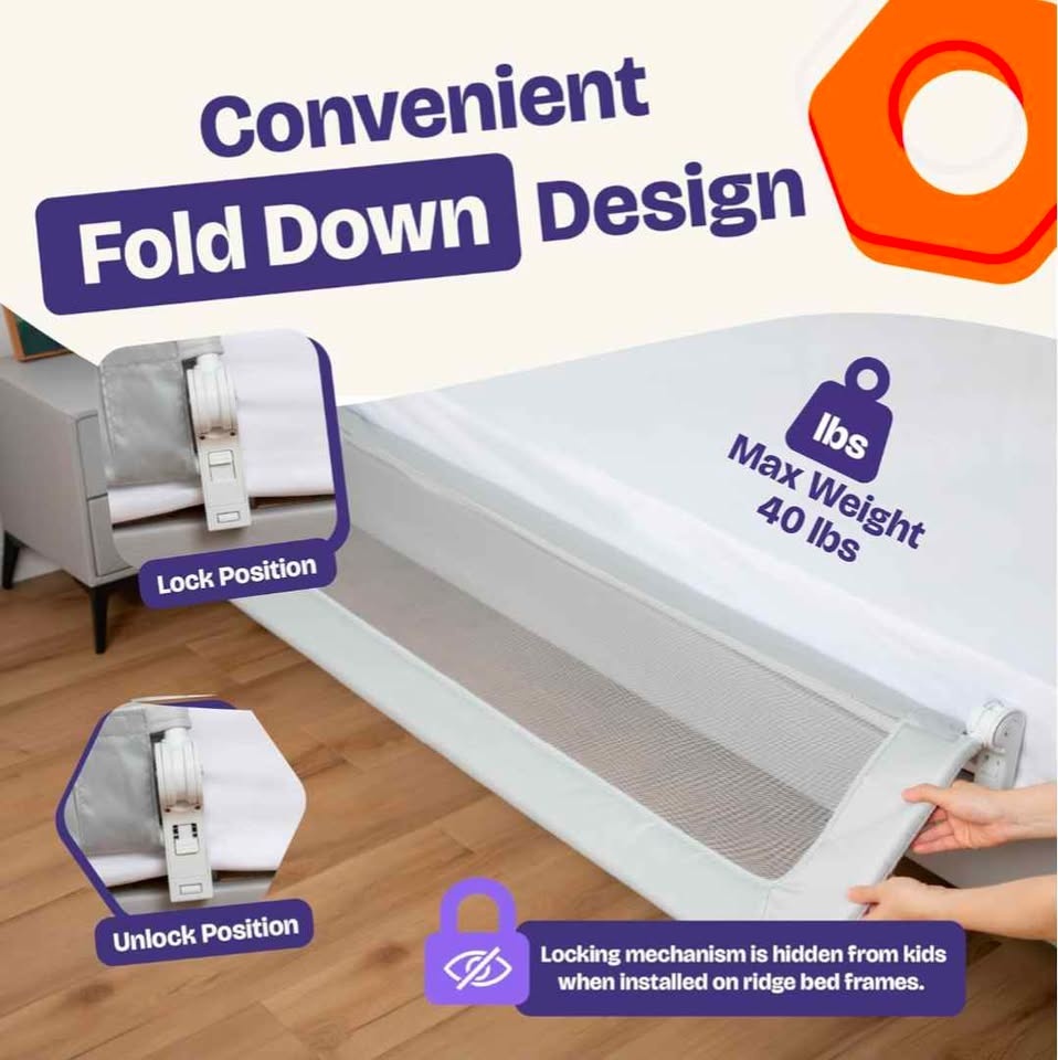 ComfyBumpy Toddler Bed Rail - New - photo 3