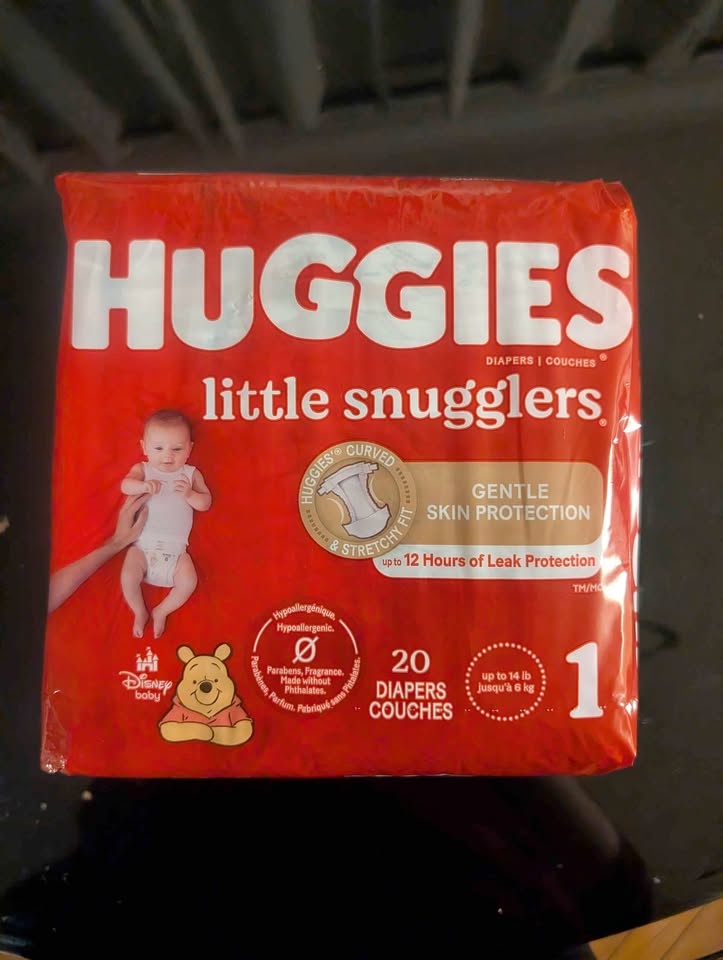 Huggies Little Snuggles Size 1, 20 Count