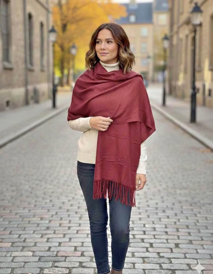 Pashmina Style Scarf - Unisex - Buy 1 Get 1 Free - photo 4
