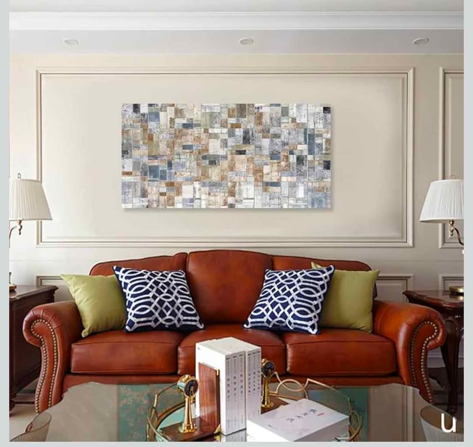 yearainn® Large Abstract Canvas Wall Art 24”x48” Home/Office - photo 2