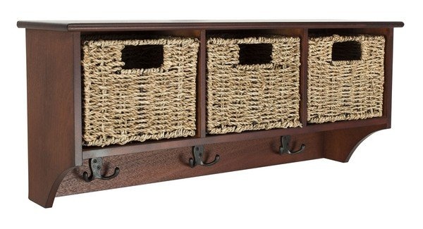 Brand New: Safavieh®  3-Basket Hanging Wall Rack - Free Delivery - photo 3