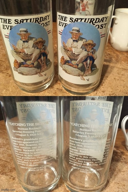 Lot of 11 Norman Rockwell Arby's Cups, Calendars, Cards - photo 5