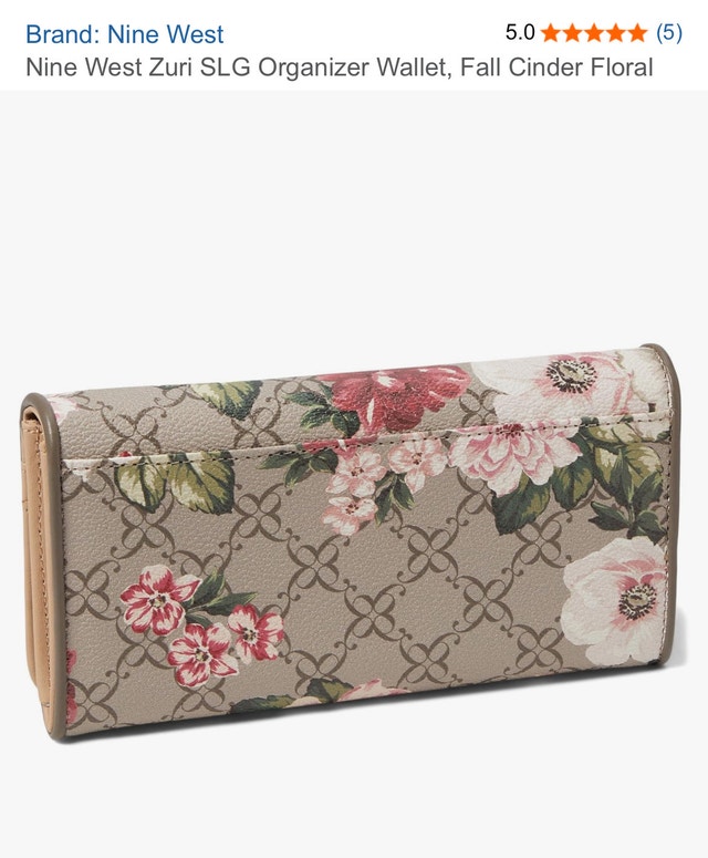 Nine West Floral Clutch Purse - photo 4