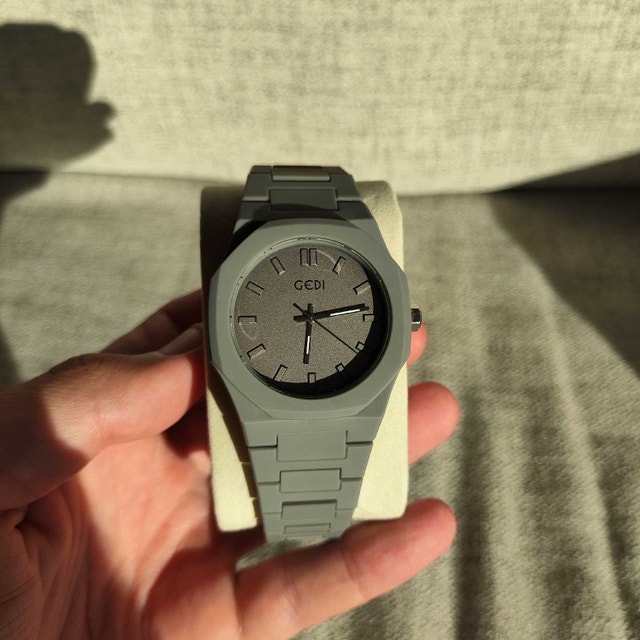 Beautiful Grey Soft Touch Sport Watch - photo 2