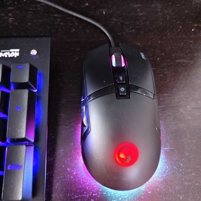 Mechanical Gaming Keyboard & Mouse Combo. Barely used - photo 3