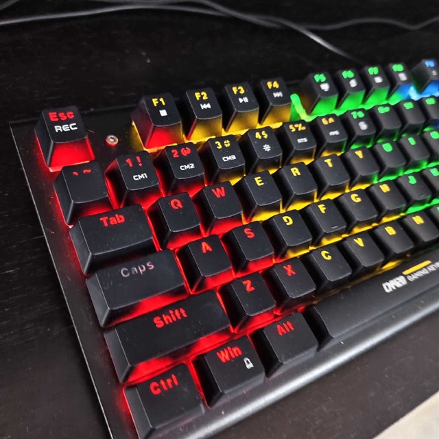 Mechanical Gaming Keyboard & Mouse Combo. Barely used - photo 4