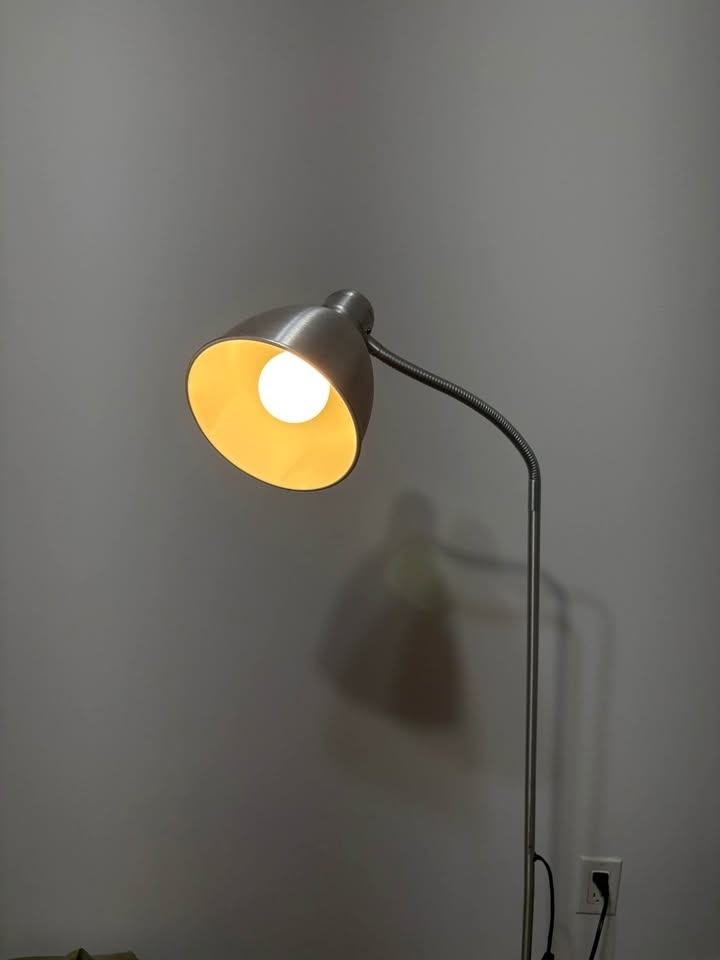 IKEA Lersta Floor Lamp - Aluminum Chrome - photo 2