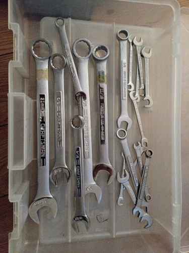 Craftsman SAE Combination 18pc Wrench Set - USA Vintage
