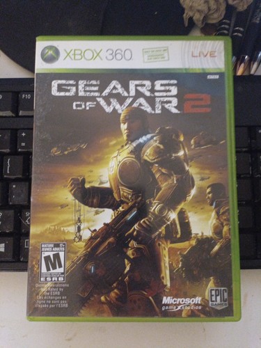 Gears of War 2 (Microsoft Xbox 360, 2008) Complete With Manual C
