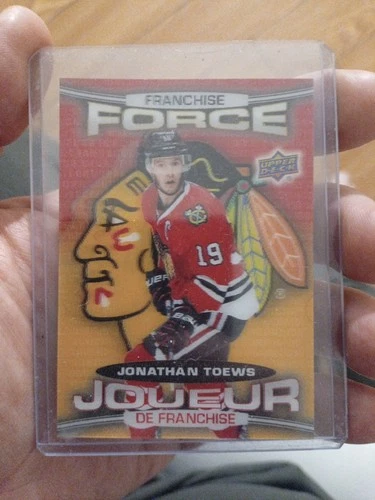 2016-17 UD Tim Hortons Hockey Card Jonathan Toews FF2