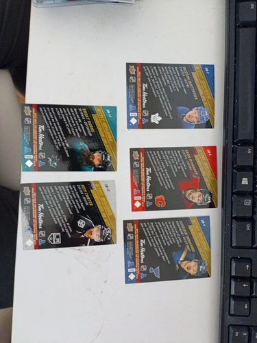 2017-18 UD Tim Hortons Collector’s Series Lot of 6 Stat Makers - photo 2