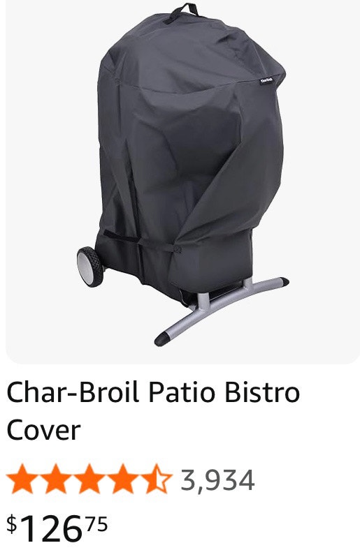 Char-Broil Patio Electric BBQ Grill with cover - photo 2