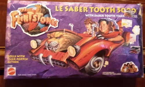 Flintstones Movie Le Sabre Tooth 5000 & Crash Barney 1993 - photo 2