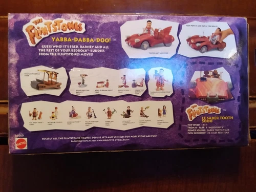 Flintstones Movie Le Sabre Tooth 5000 & Crash Barney 1993 - photo 3