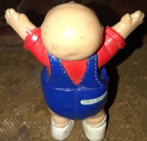 1984 Cabbage Patch Kids PVC Figure - Blue Jumpsuit - photo 2