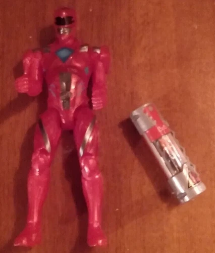 Bandai Power Rangers Red Ranger 5.5" Figure 2016 & Dino Supercha