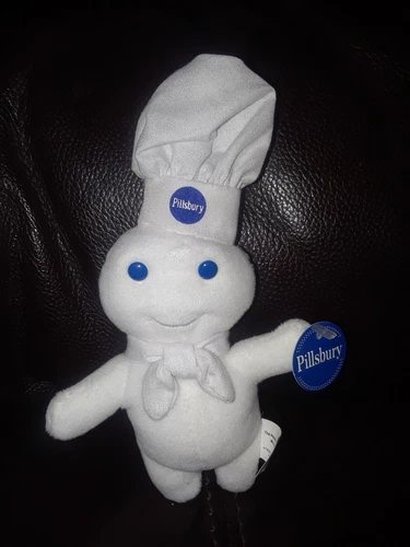 Collectible Pillsbury Doughboy Mini Bean Bag Doll 1999 With Tags