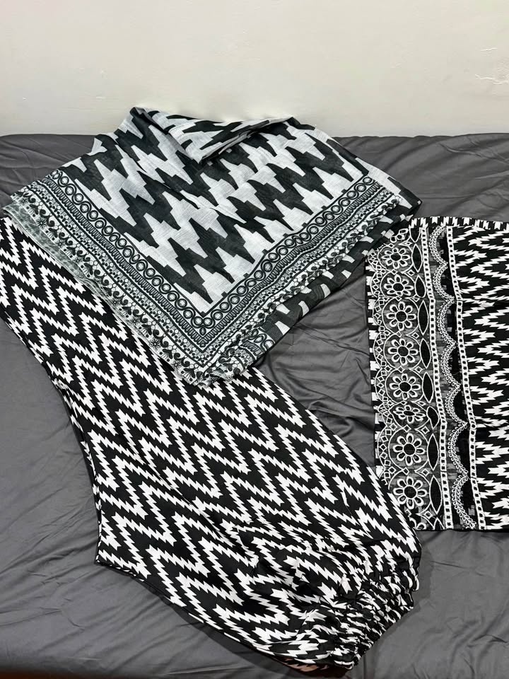 Brand new Pakistani 3-piece suit, size Medium - photo 4