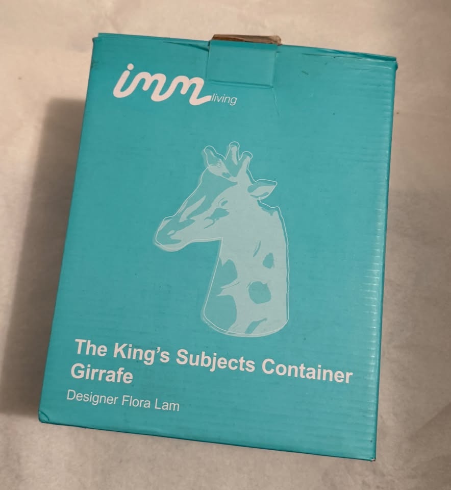 NEW Giraffe Porcelain Cup/Container by Imm Living - photo 2