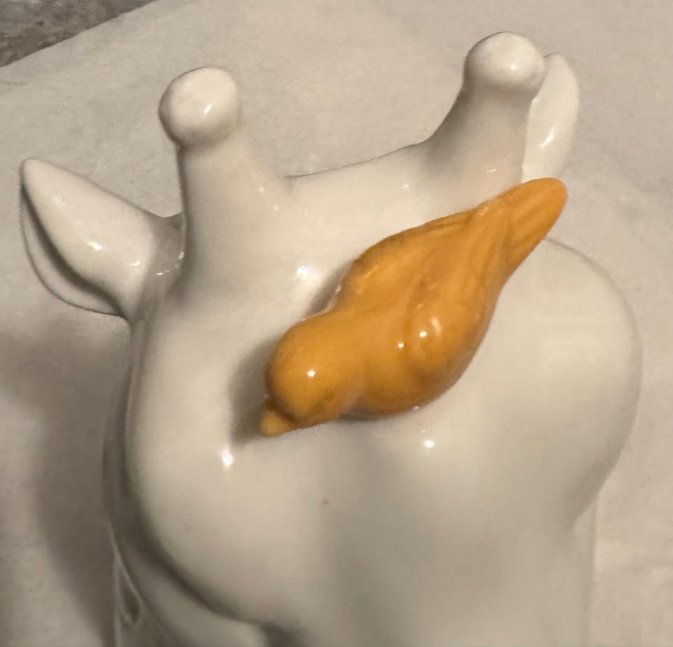 NEW Giraffe Porcelain Cup/Container by Imm Living - photo 4