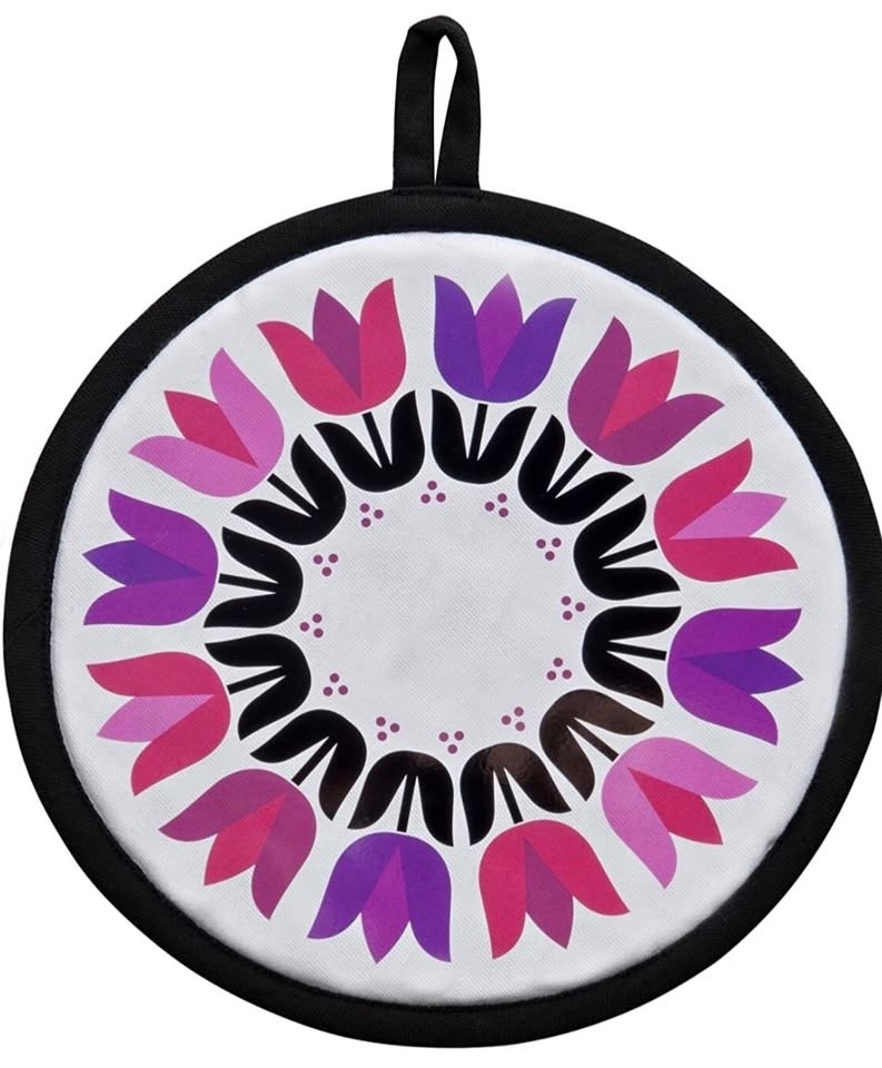 NEW, Tulip cotton pot holders/oven mitts by Sagaform