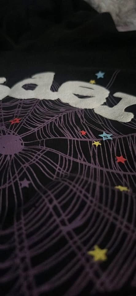 Black and Purple Spider Hoodie - photo 2