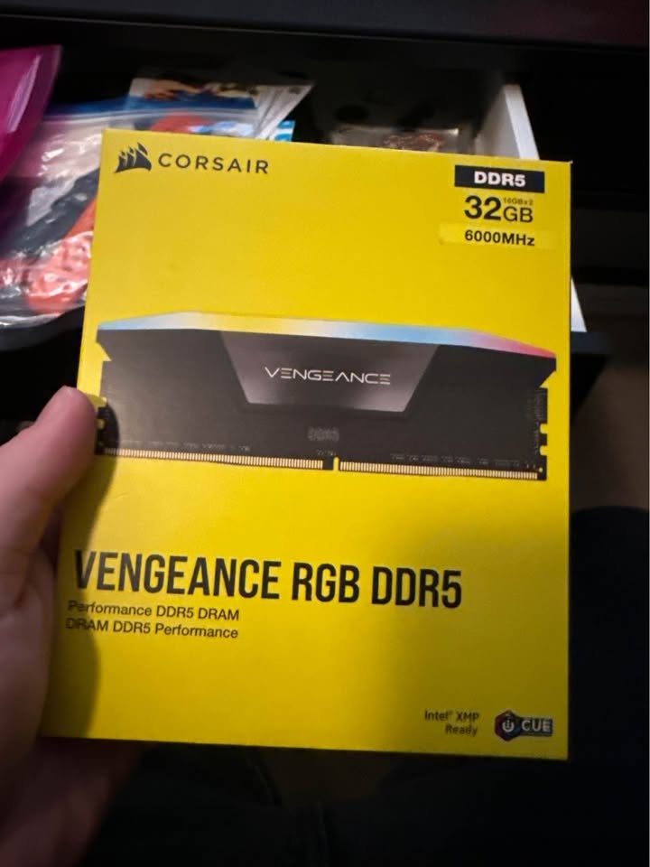 CORSAIR Vengeance 32GB DDR5 6000MHz RGB RAM (2x16GB) - photo 2
