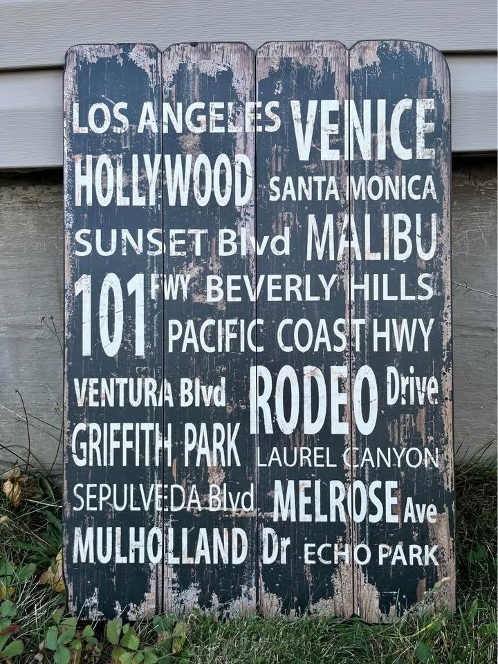Rustic Pallet Sign