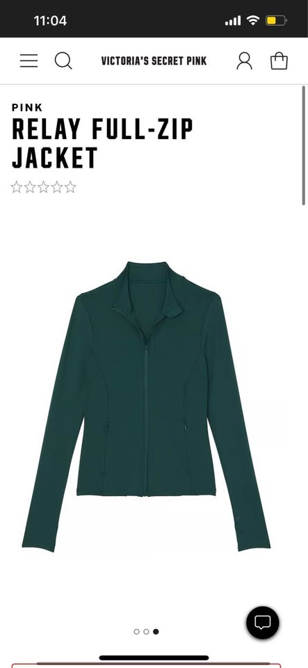 Victoria Secret Relay Jacket Green - photo 4