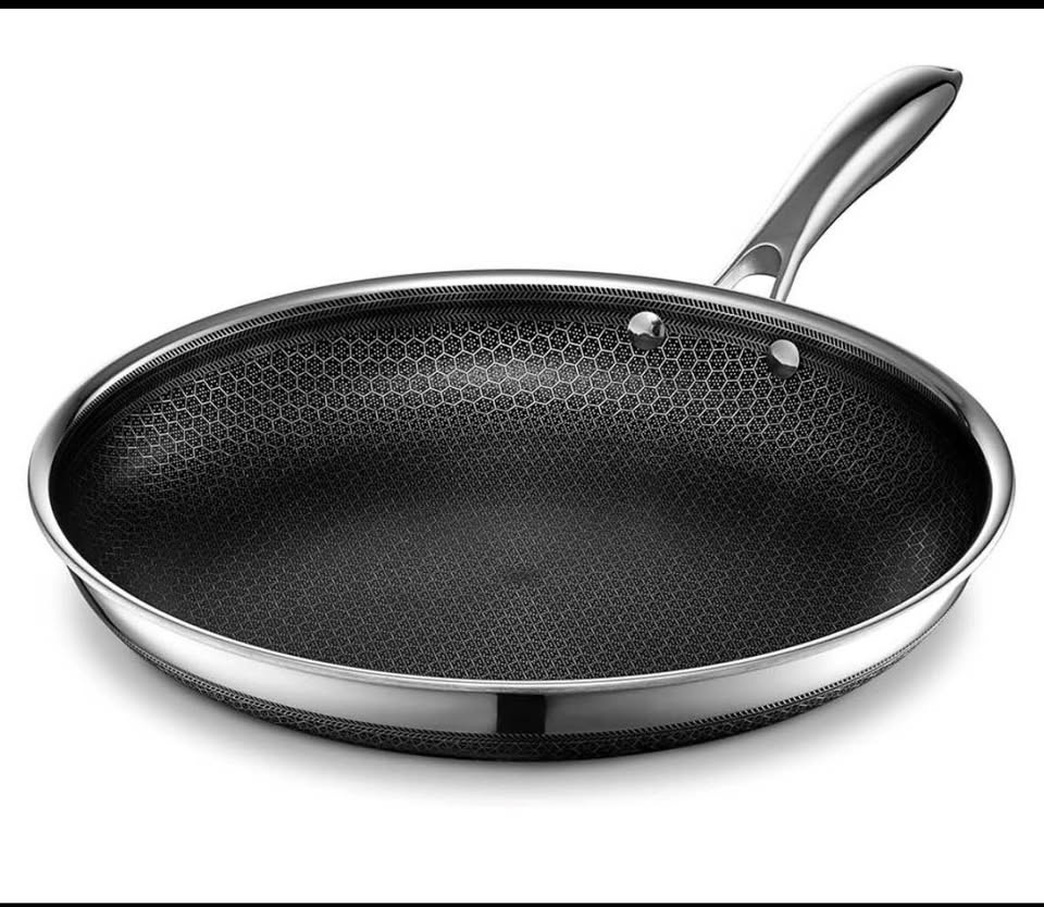 HexClad Hybrid Nonstick 12-inch Fry Pan