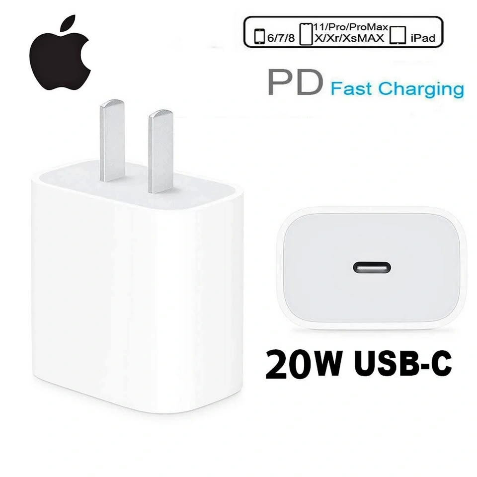 Apple Certified 20W USB-C Fast Charger for iPhone/iPad